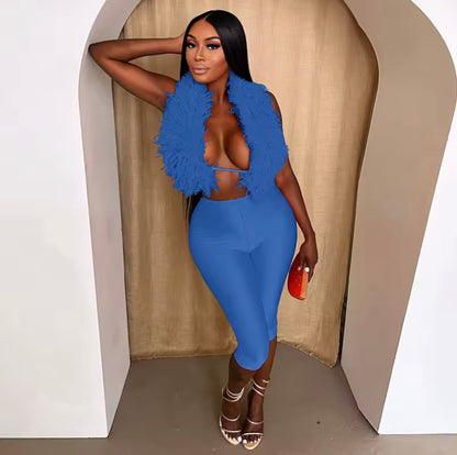 “Rhythm” Blue 2 Piece Set