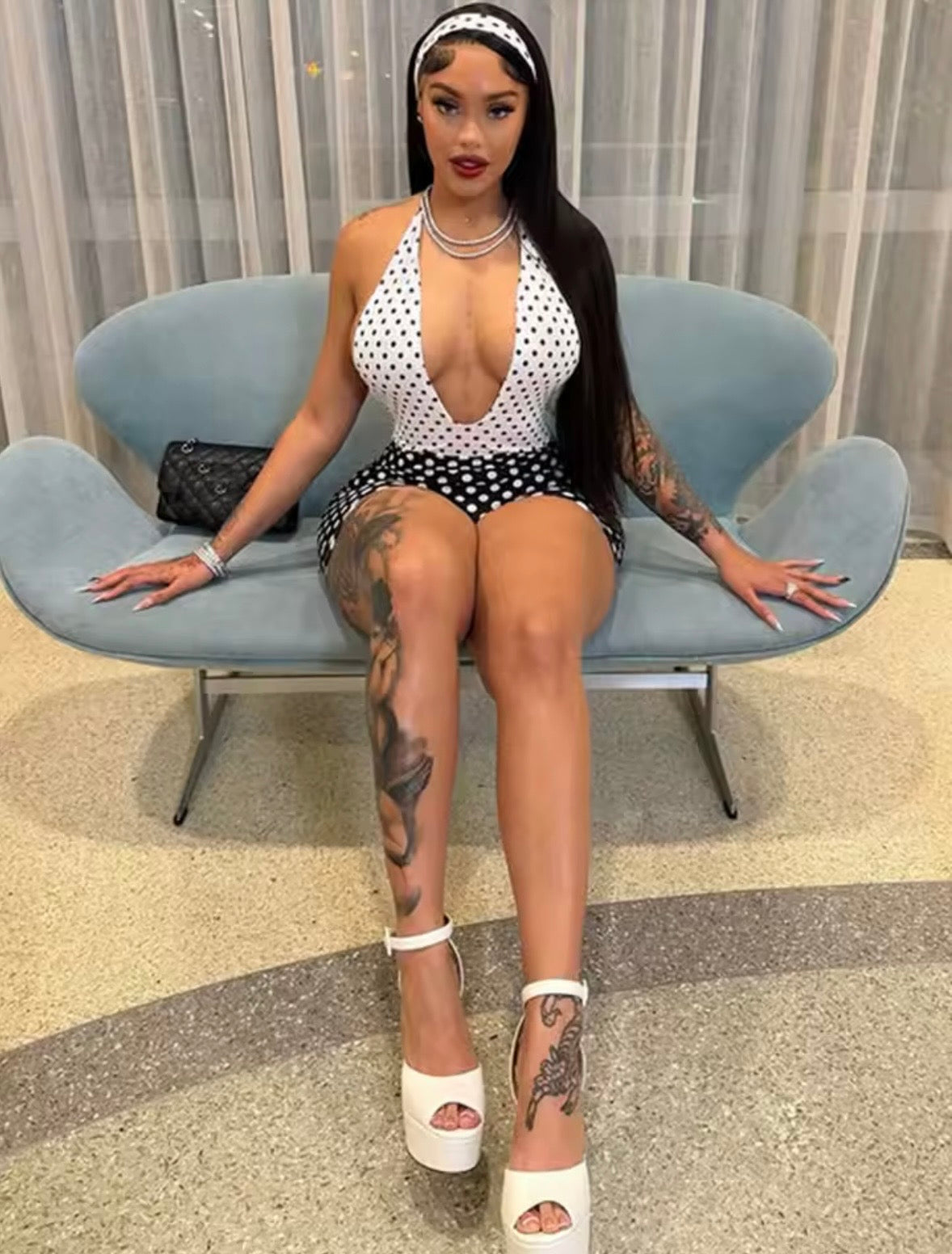 “Polka Mane” Romper