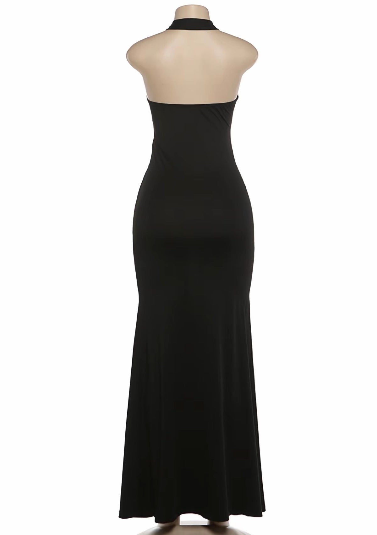 “Strings Attached” Black Dress