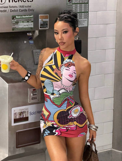 “Candy Girl” Multicolor Dress