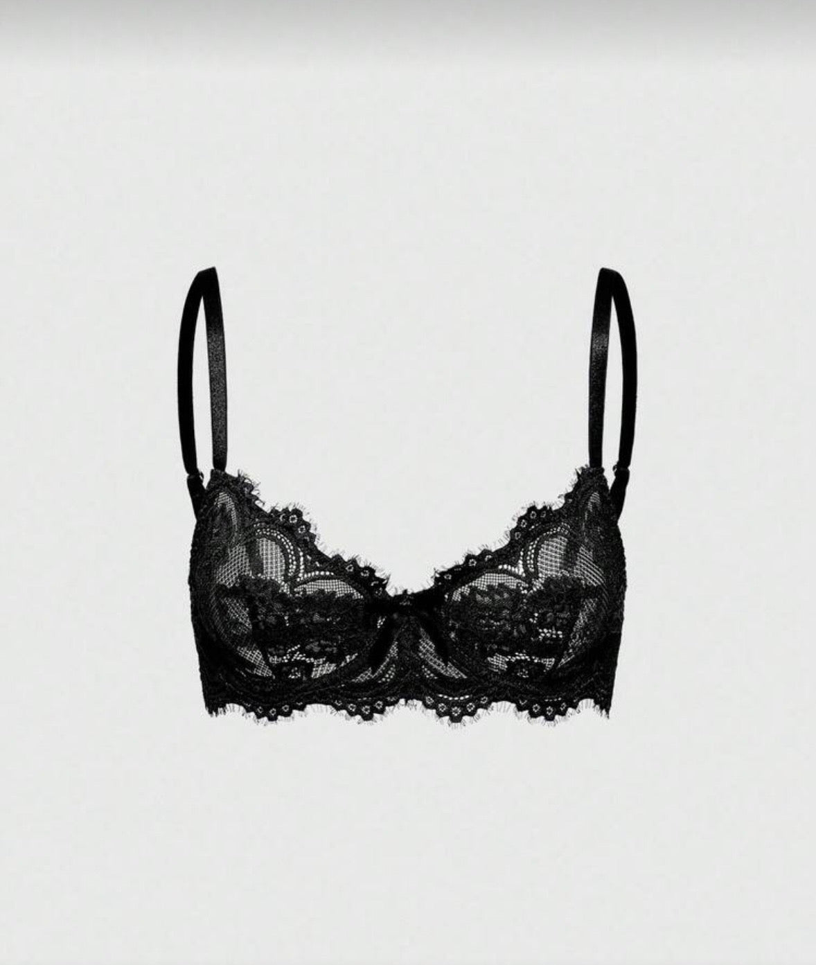 “Lisa Lace” Red Bralette