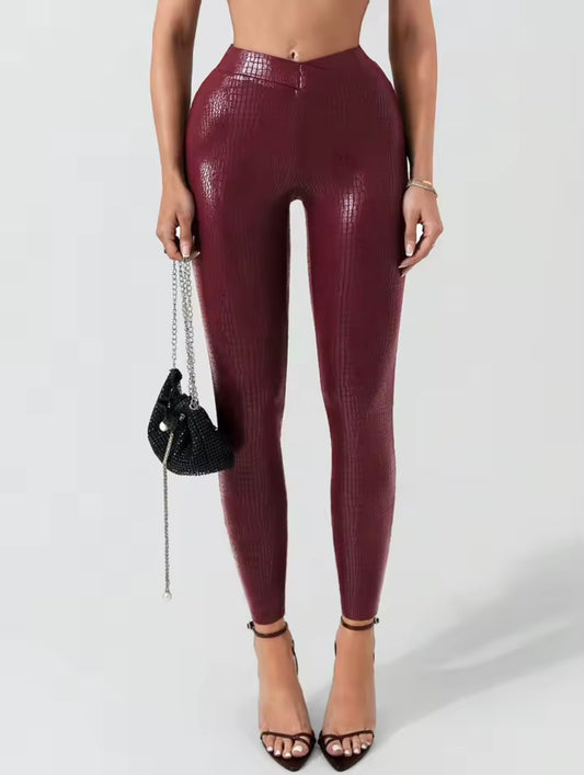 “Corona” Burgundy Pants