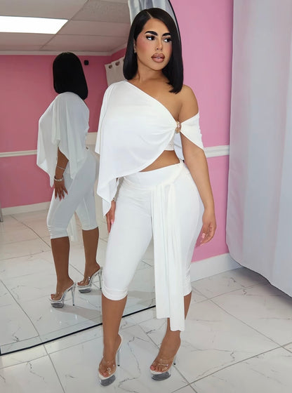 “Sekai” White 2 Piece Set