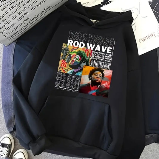 “Rod Wave” Black Hoodie