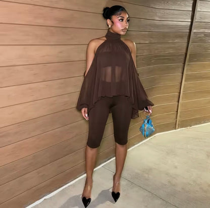 “Pretty Poised” Nude 3 Piece Set
