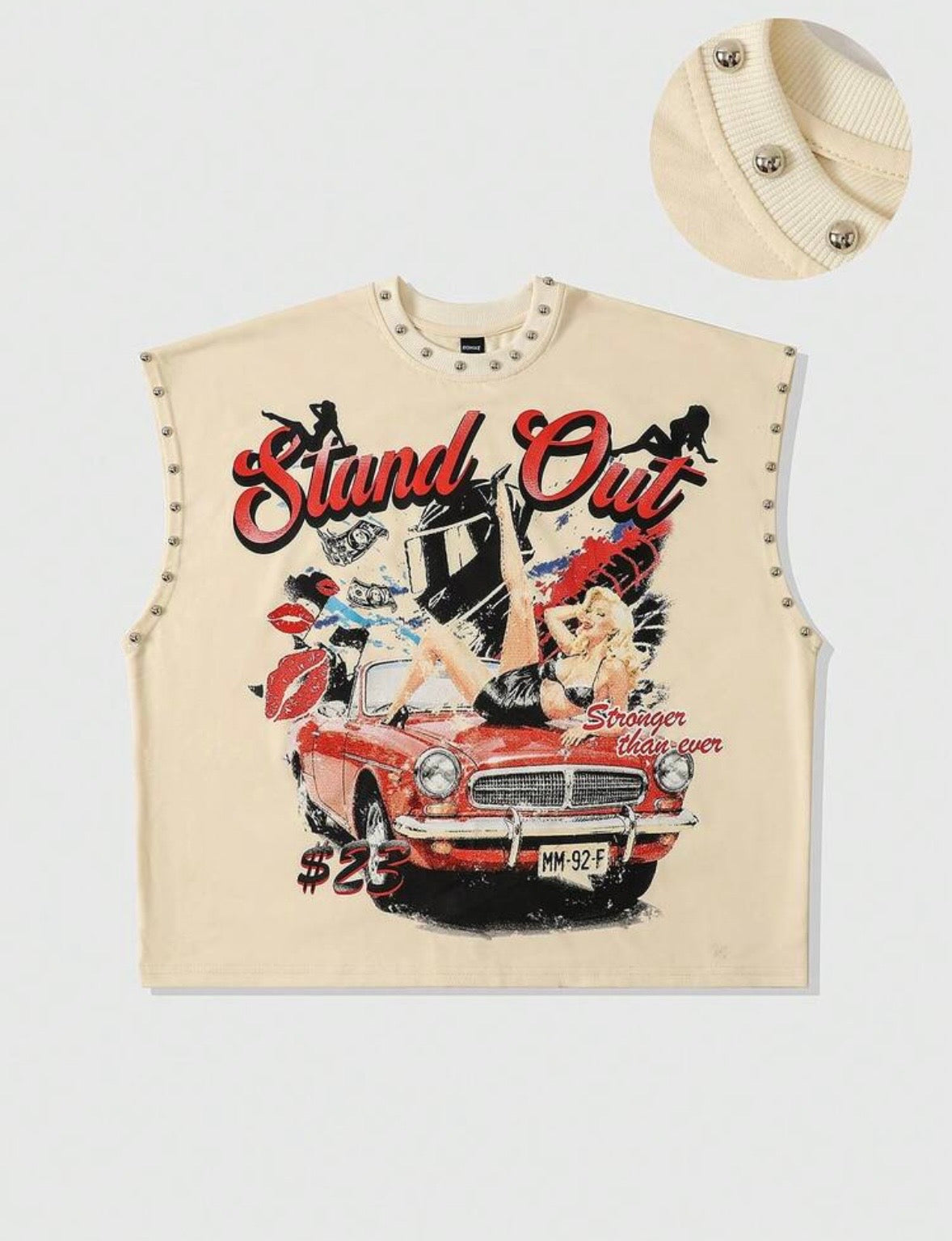 “Stand Out” Apricot Top