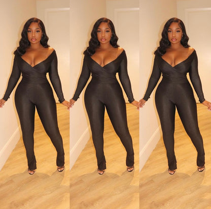 “Hug Me Right” Black 2 Piece Set