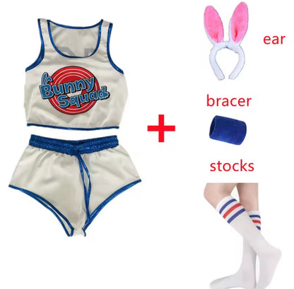 “Lola Bunny” 4 Piece Costume Set