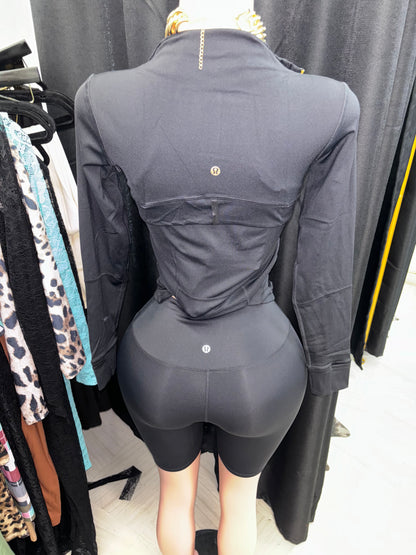 “Lululemon”Black 2 Piece Set