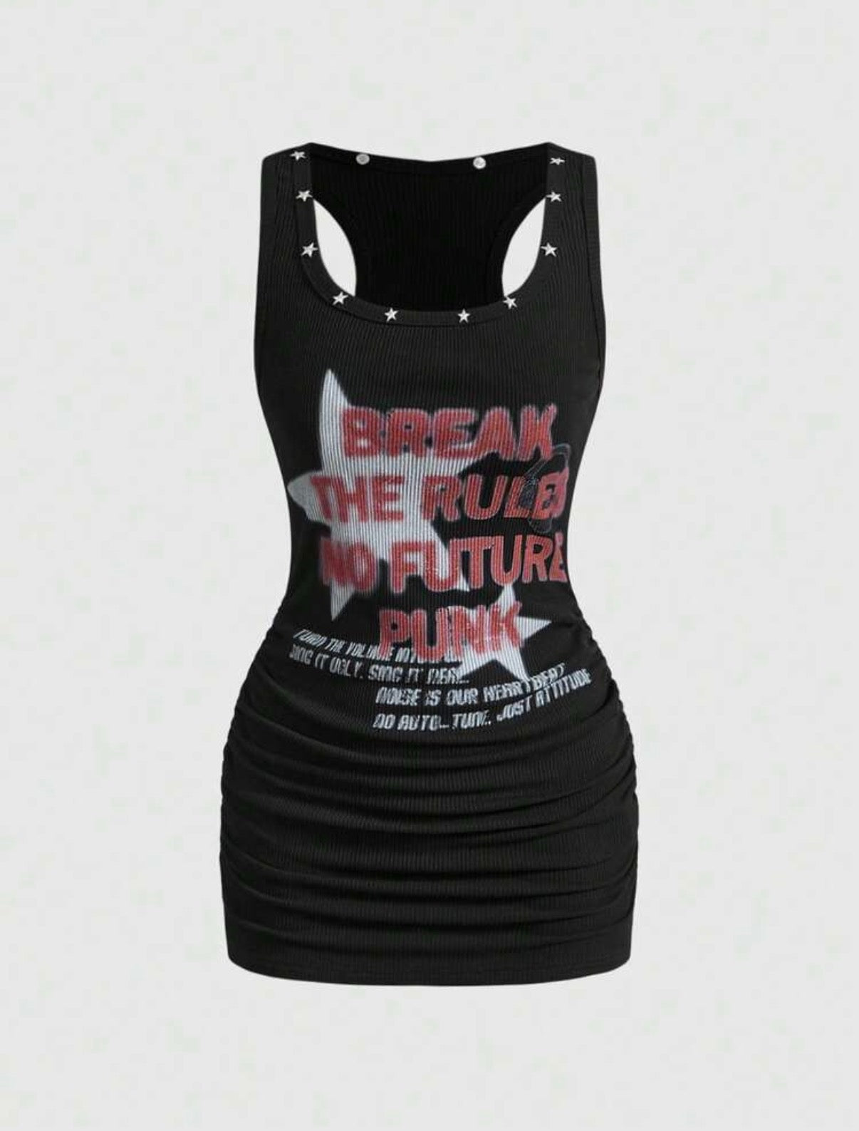 “Rule Breaker” Black Dress
