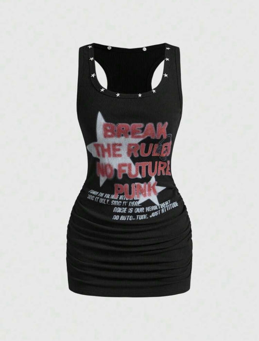 “Rule Breaker” Black Dress