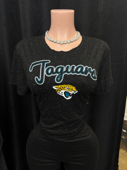 “Jags Team Spirt” Black Cropped Top