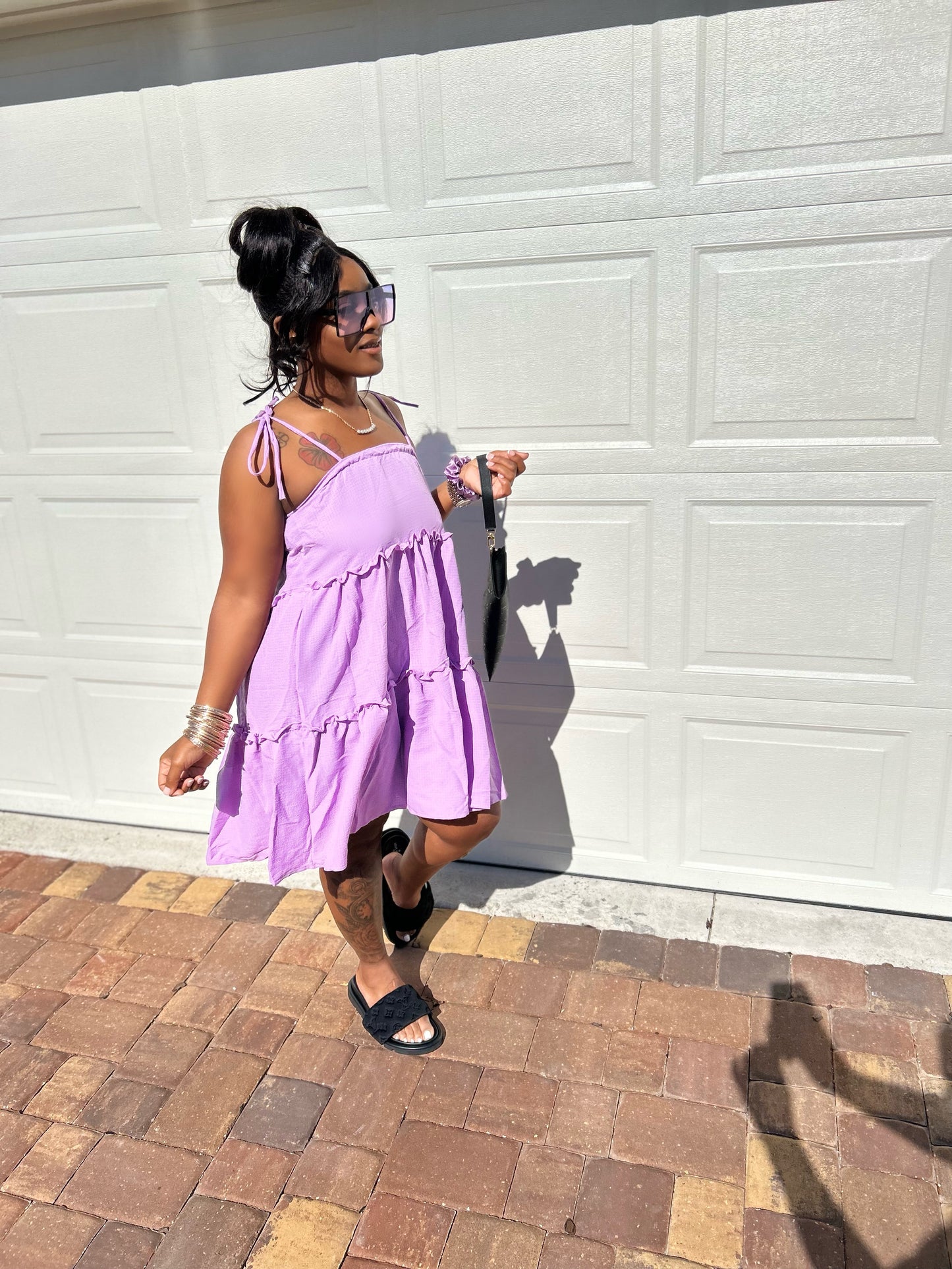 “Play Date” Lavender Dress