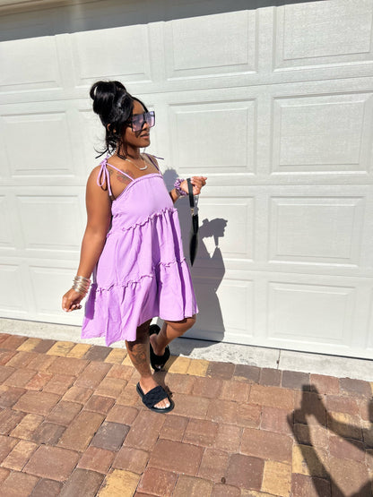 “Play Date” Lavender Dress