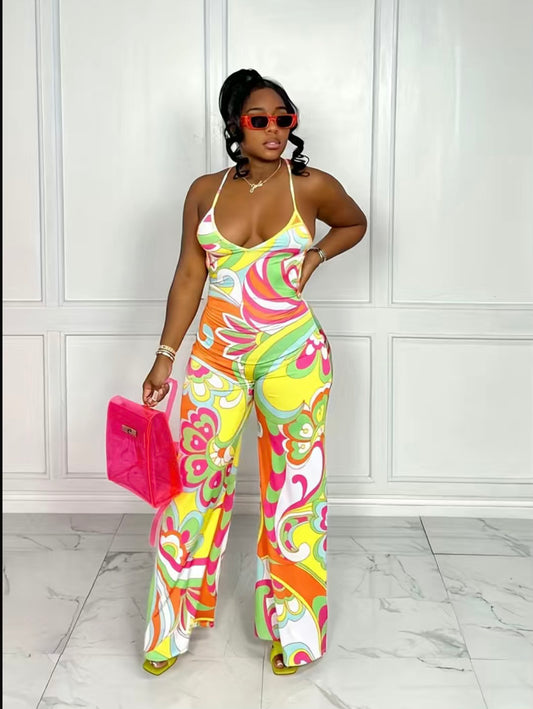 “Vibrant Vacay”-Soft Jumpsuit