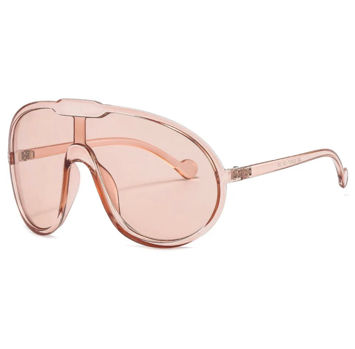 “Sporty Goggle” Nude Shades