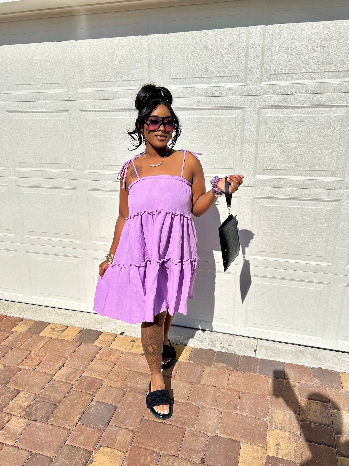 “Play Date” Lavender Dress
