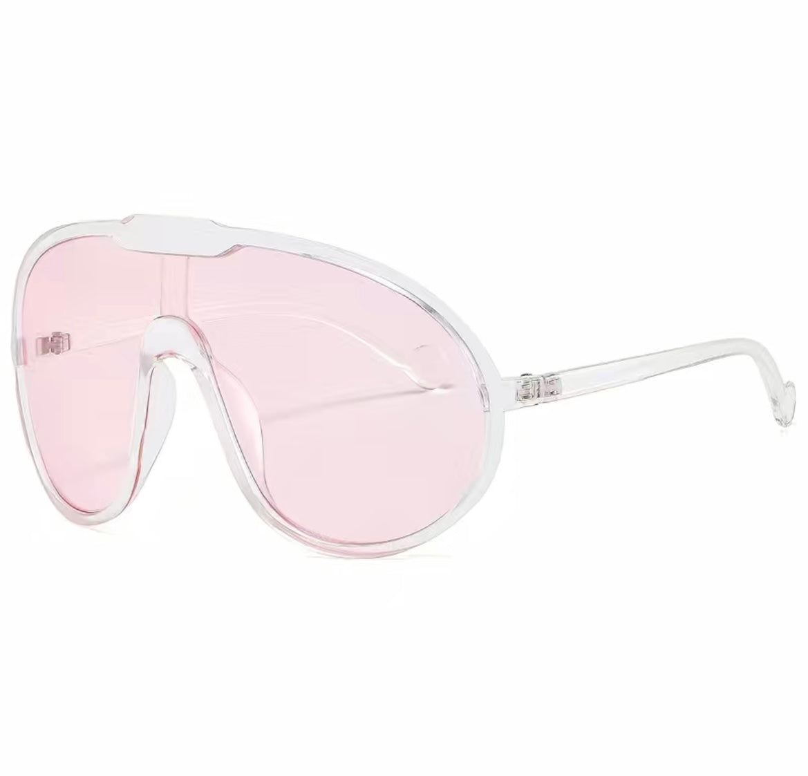 “Sporty Goggle” Nude Shades